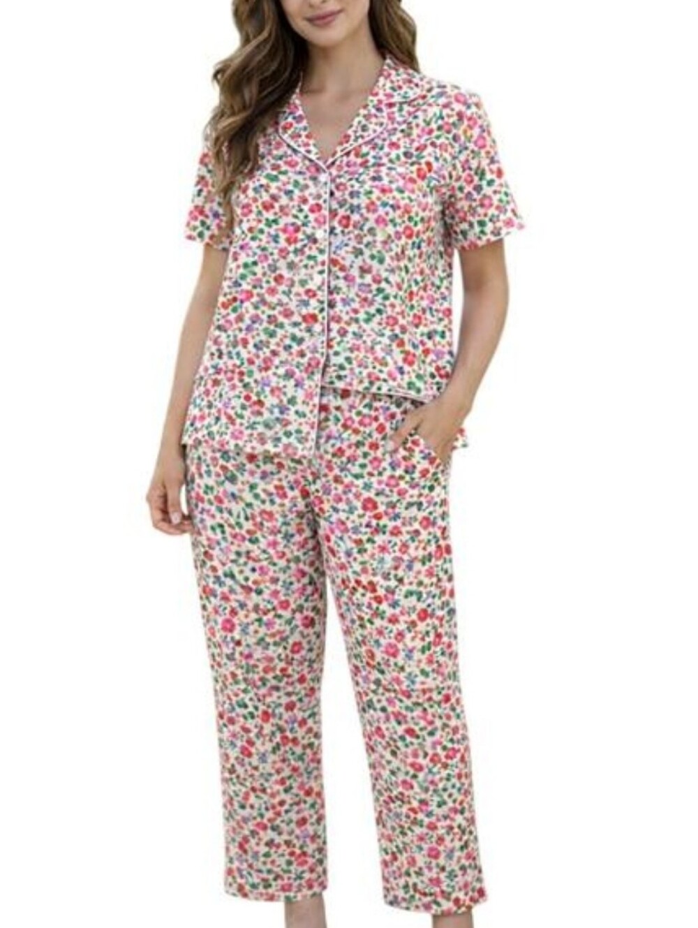Kate Spade ♠️super soft floral pajama Set (S)